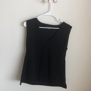 Black BR dress blouse (sleeveless)